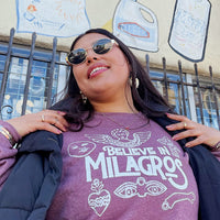 Unisex Sangria Milagros Sweatshirt