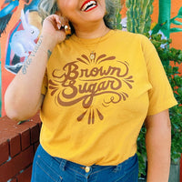 Unisex Gold Brown Sugar Tee