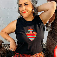 Sacred Heart Muscle Tank