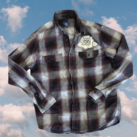 Wine Clouds Lupita Flannel