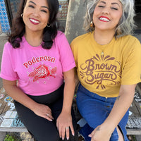 Unisex Rosado Poderosa Tee