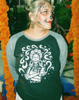 Womens Frida Muerta Baseball Tee
