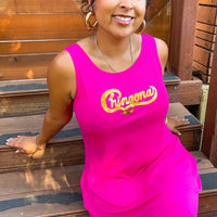 Hot Pink Chingona Swing Dress