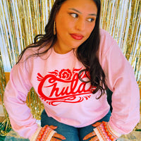 Unisex Pink Chula Sweatshirt