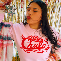 Unisex Pink Chula Sweatshirt