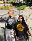 Womens Frida Muerta Baseball Tee