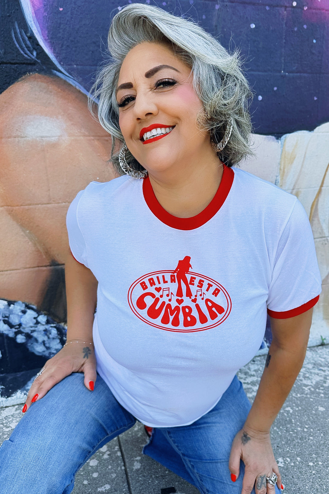 Unisex Baila Cumbia Ringer