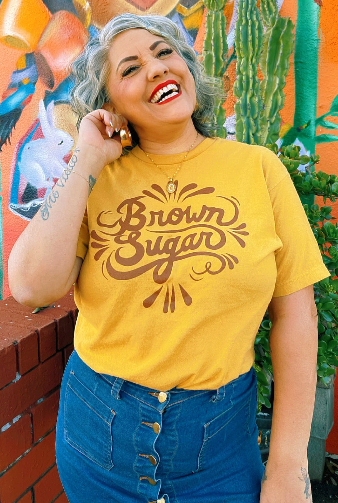 Unisex Gold Brown Sugar Tee