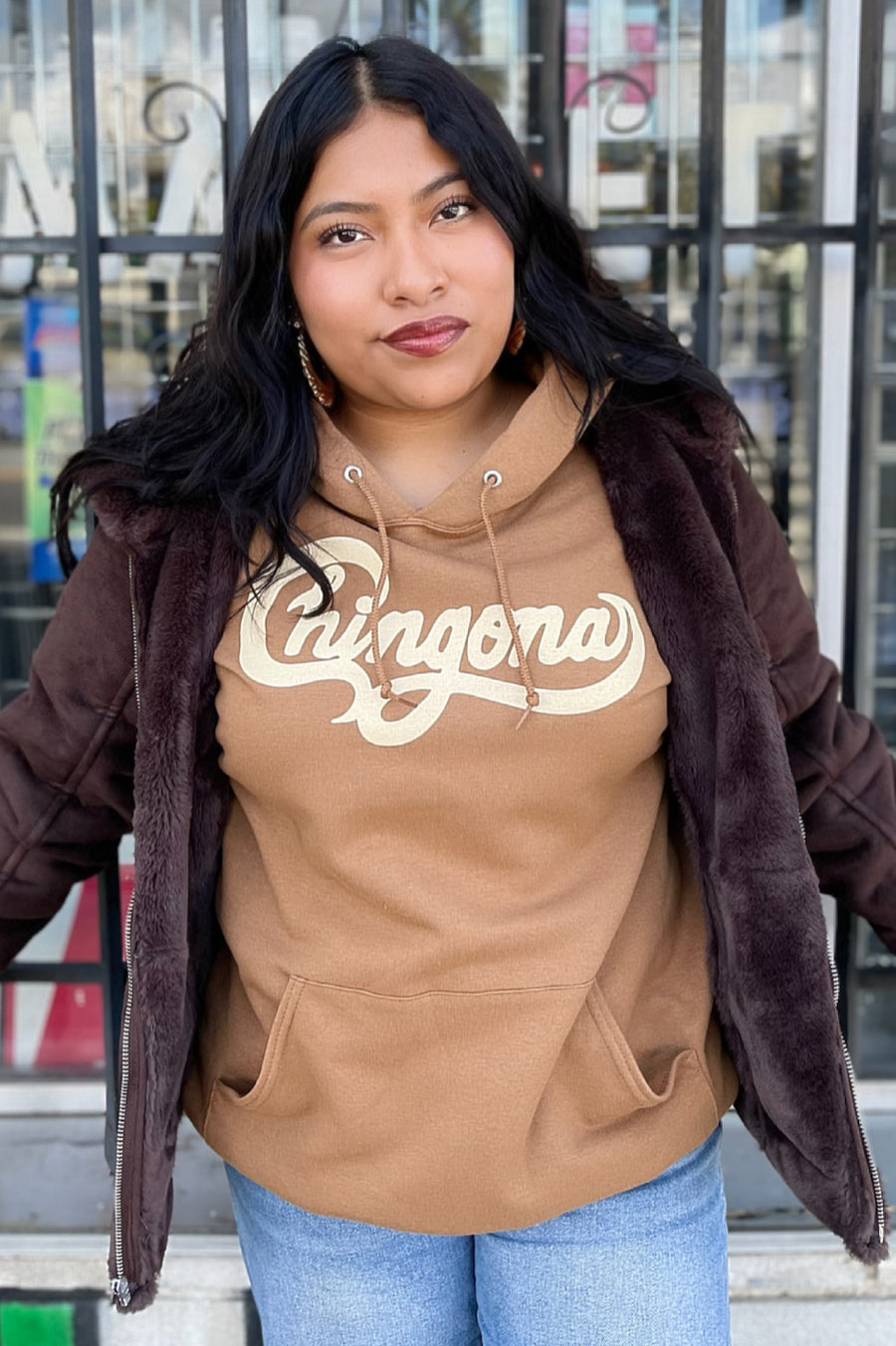 Unisex Bronze Chingona Hoodie
