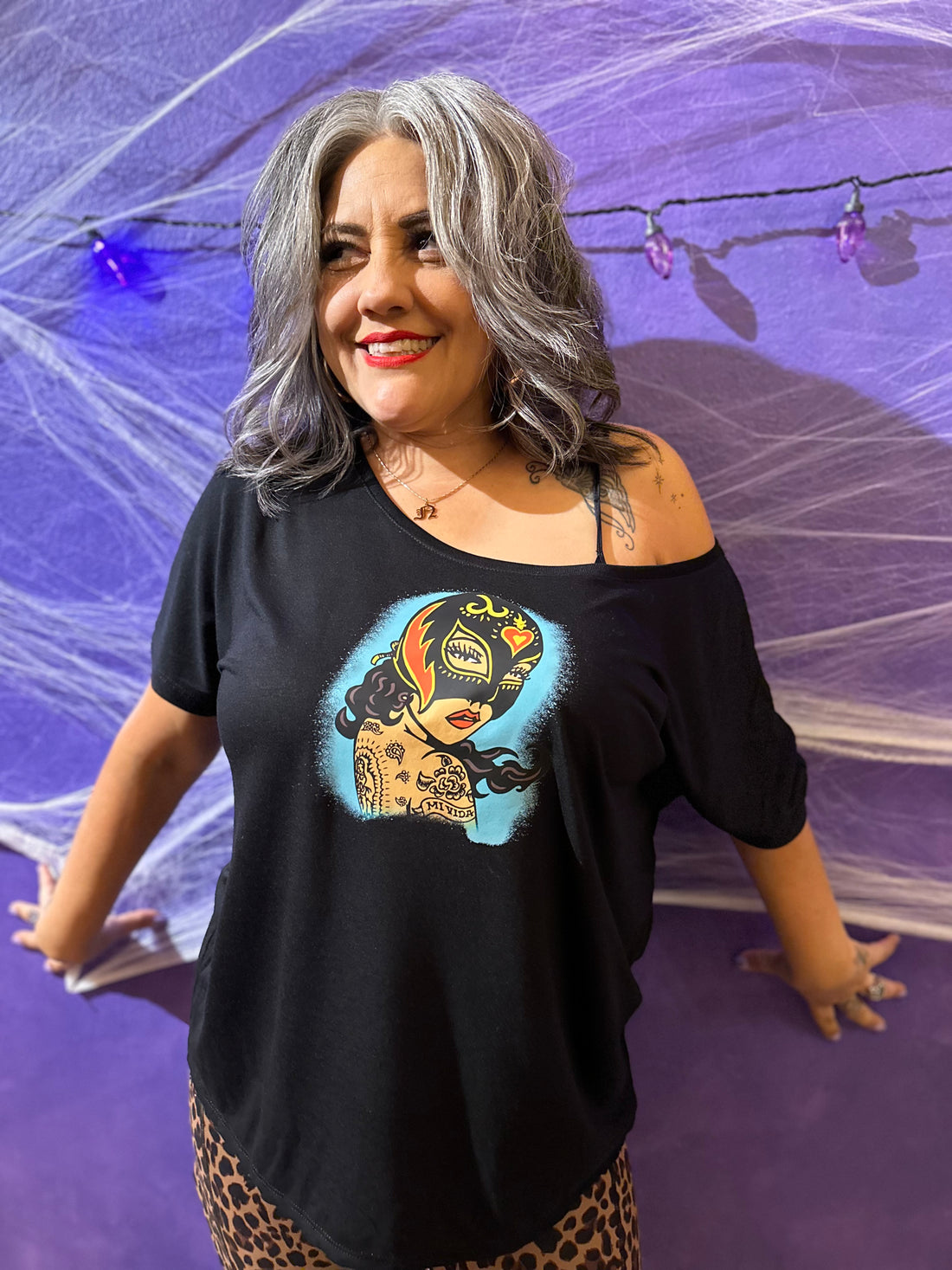Slouchy Womens Luchadora Tee