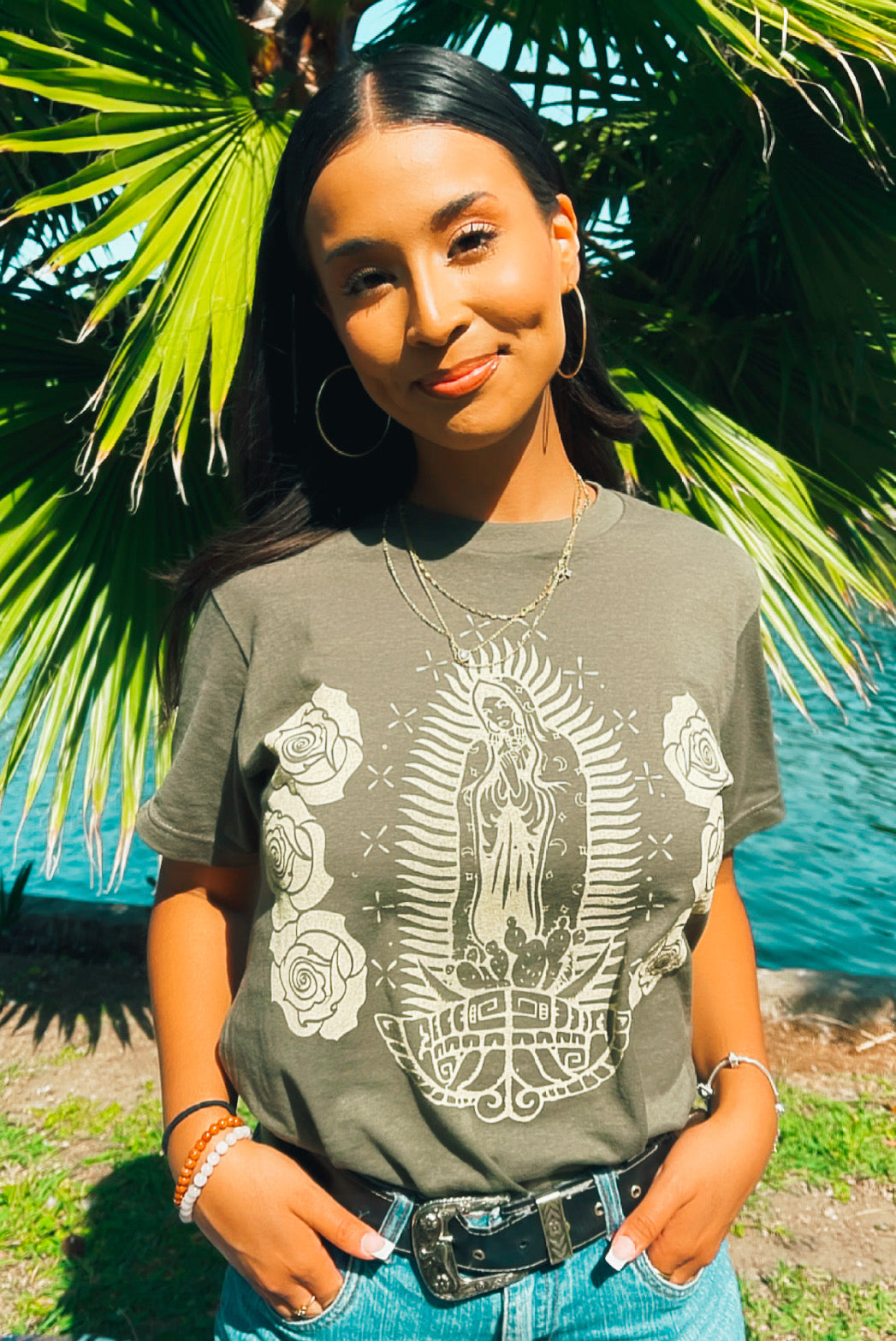 Unisex Army Lupita Tee