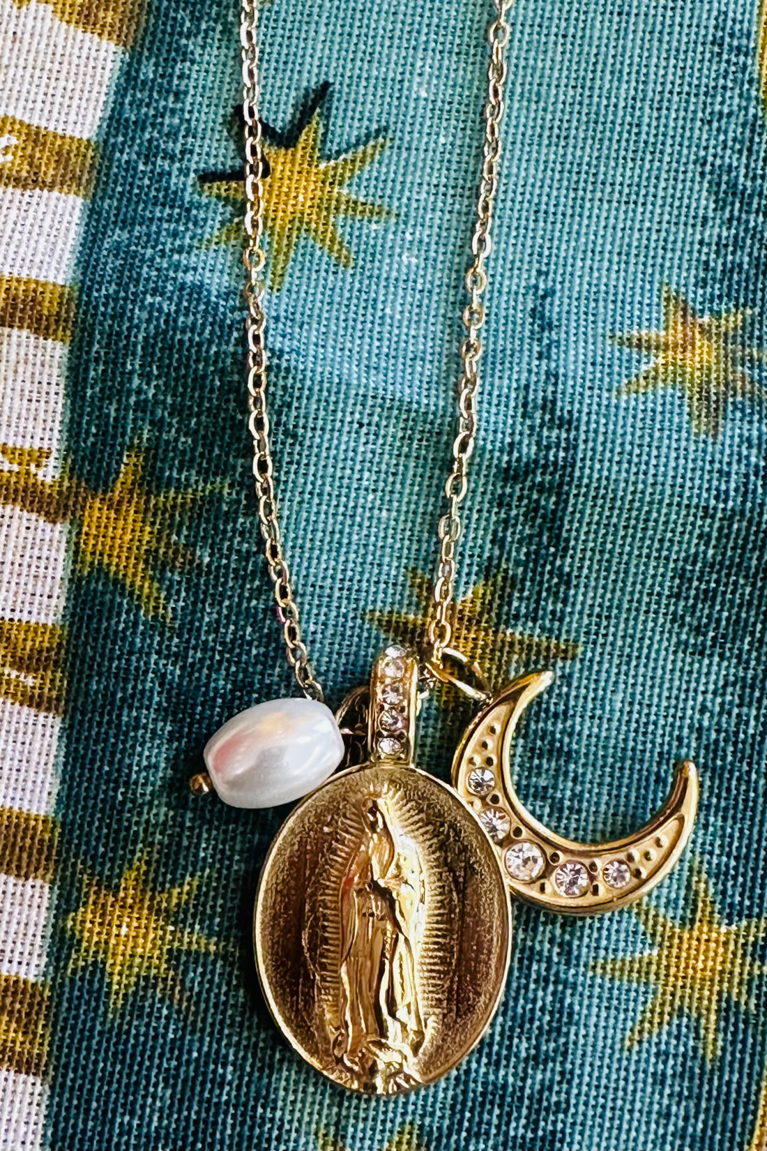 Virgencita Celestial Necklace