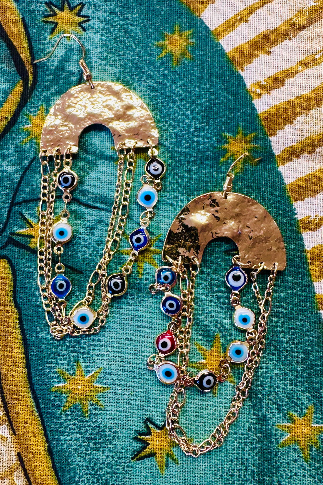 Extra Eyes Dangle Earrings