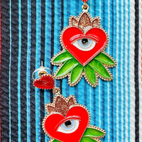 Ojo Sagrado Dangle Earrings