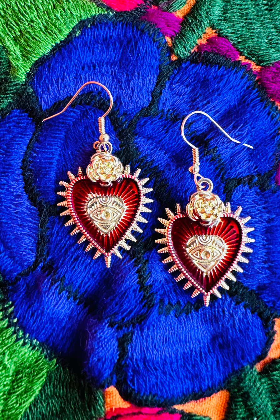 Ojo Corazoncito Milagro Earrings