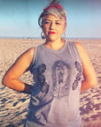 Stormy Guadalupana Muscle Tank
