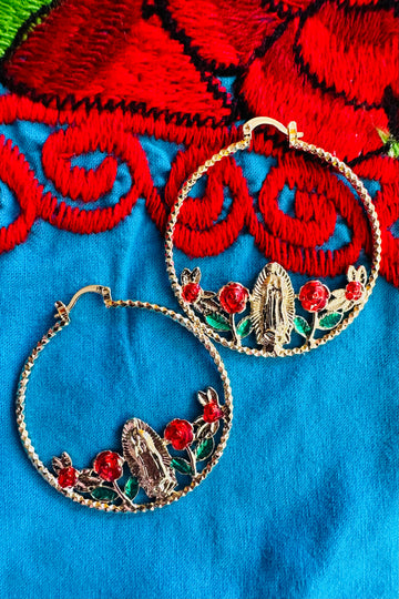 Virgen Rose Garden Hoops