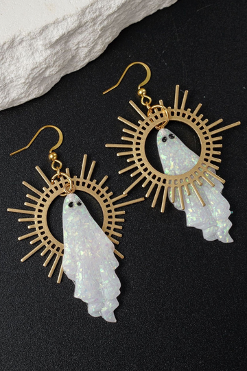 Santa Fantasma Dangle Earrings