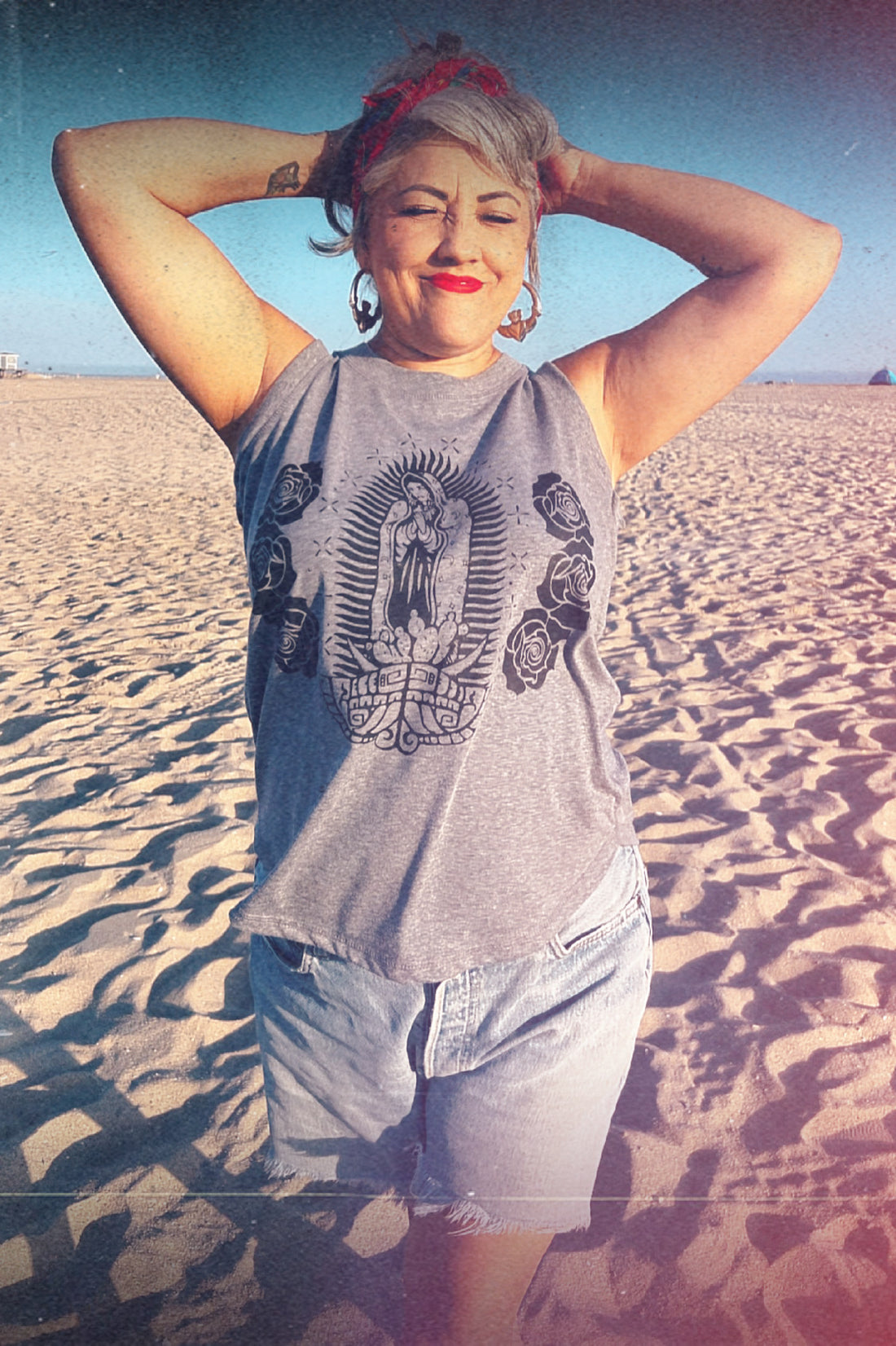 Stormie Guadalupana Muscle Tank