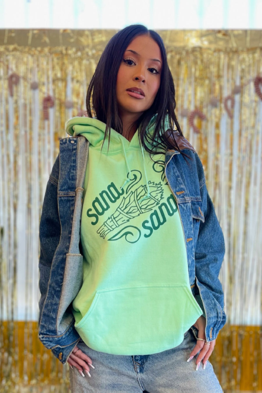 Unisex Mint Sana Sana Hoodie