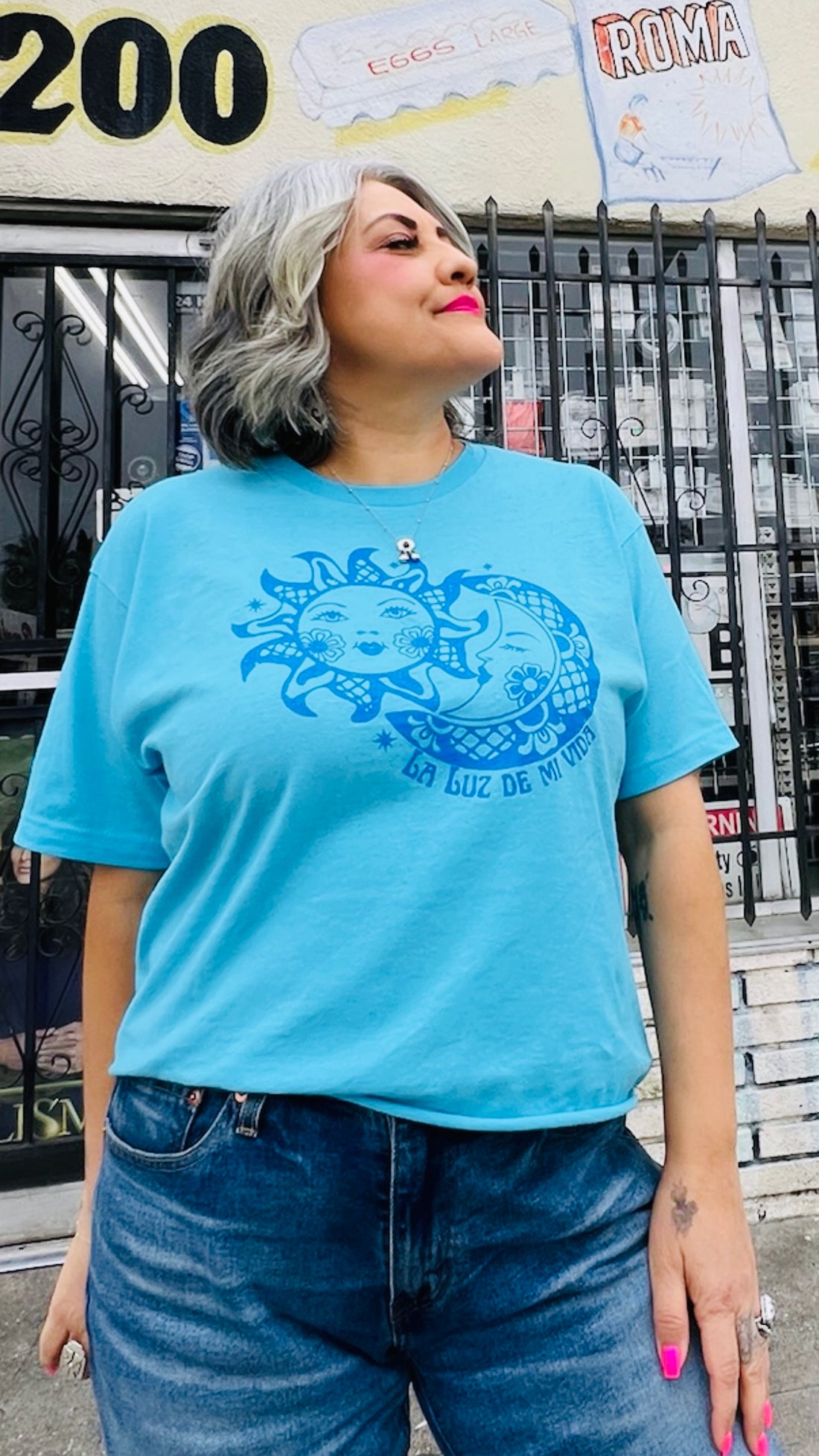 Unisex Turq Luna Sol Tee