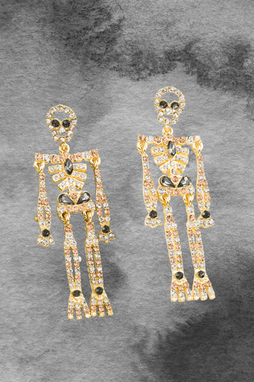 Calaca Bling Bling Dangle Earrings