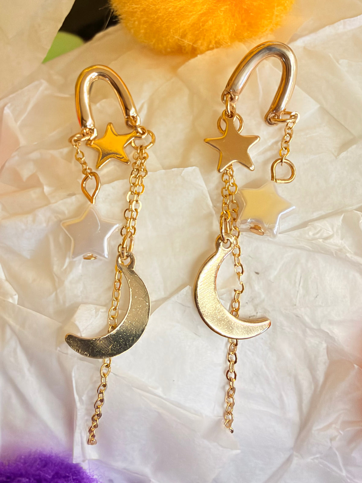 Celestial Sky Dangle Earrings