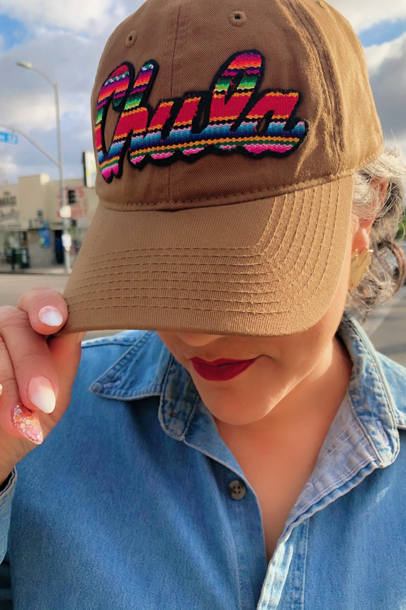 Chula Zarape Dad Hat – Mi Vida