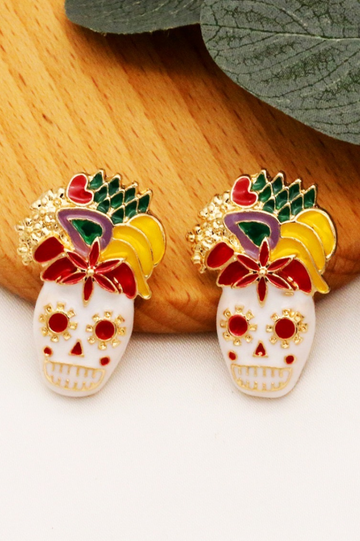 Frutas y Calacas Studs