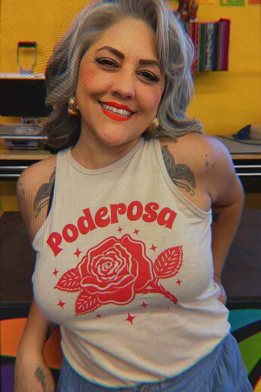 Vanilla Poderosa High Neck Tank