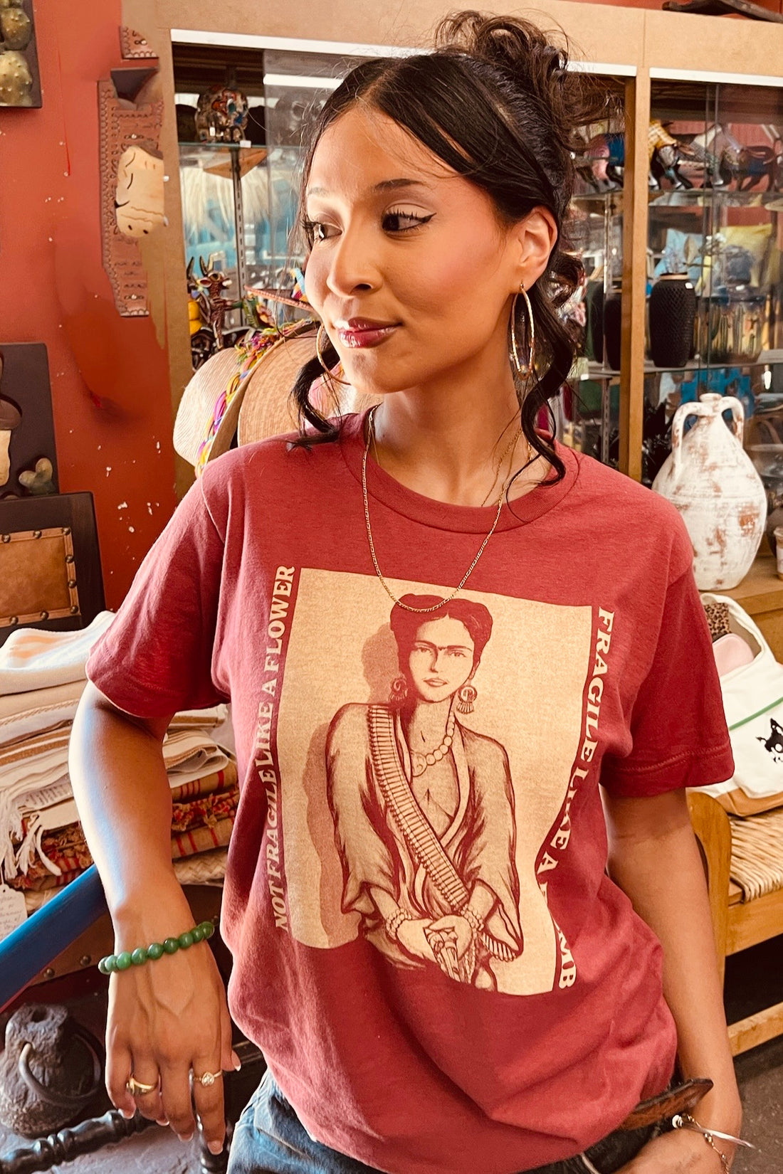 Unisex Clay Frida Rebel Tee