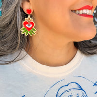 Ojo Sagrado Dangle Earrings