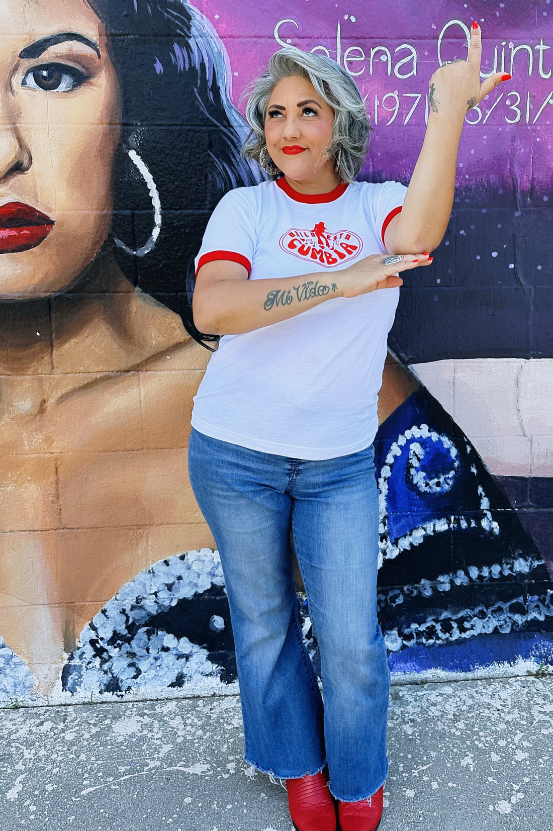 Unisex Baila Cumbia Ringer