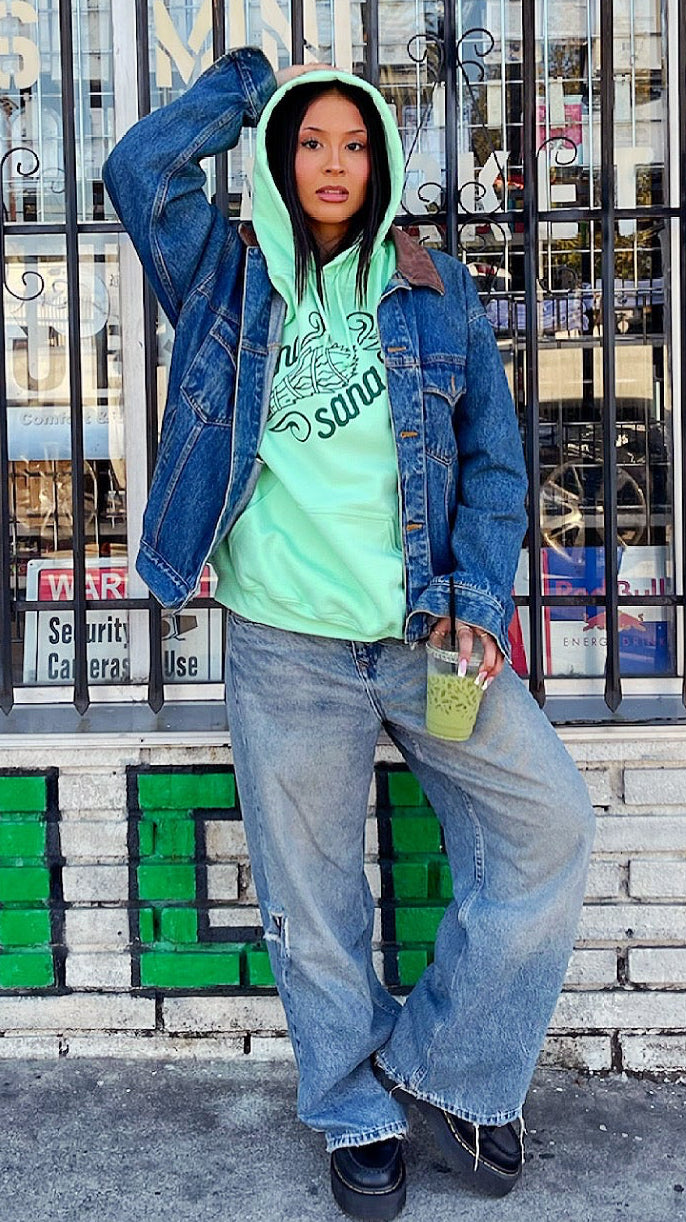 Unisex Mint Sana Sana Hoodie