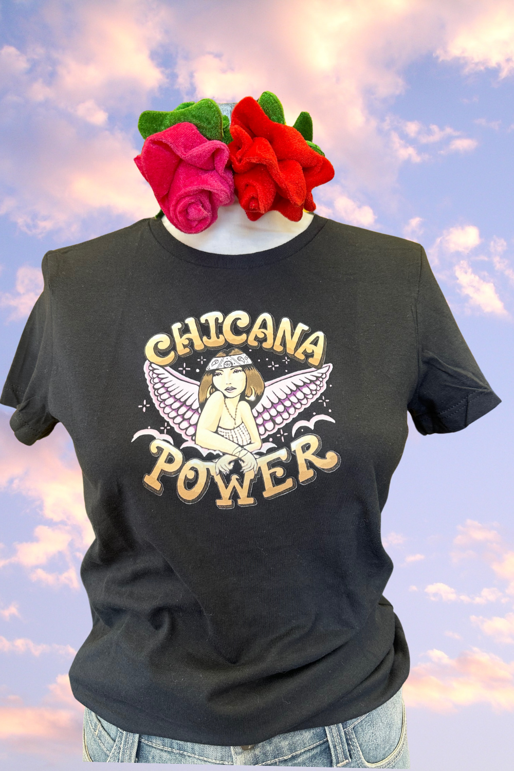 Women’s Fitted Chicana Power Tee