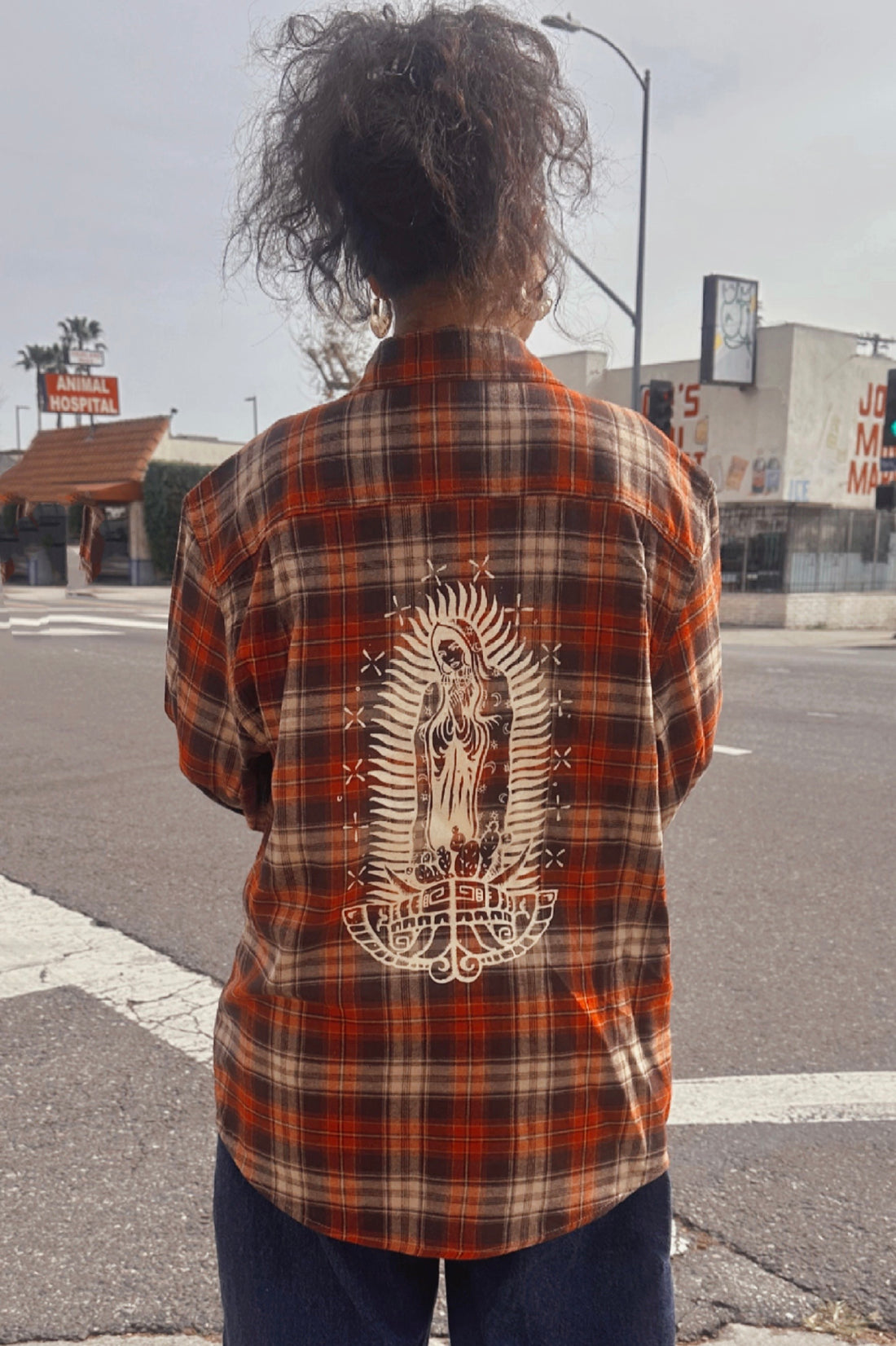 Virgencita Otoño Unisex Flannel