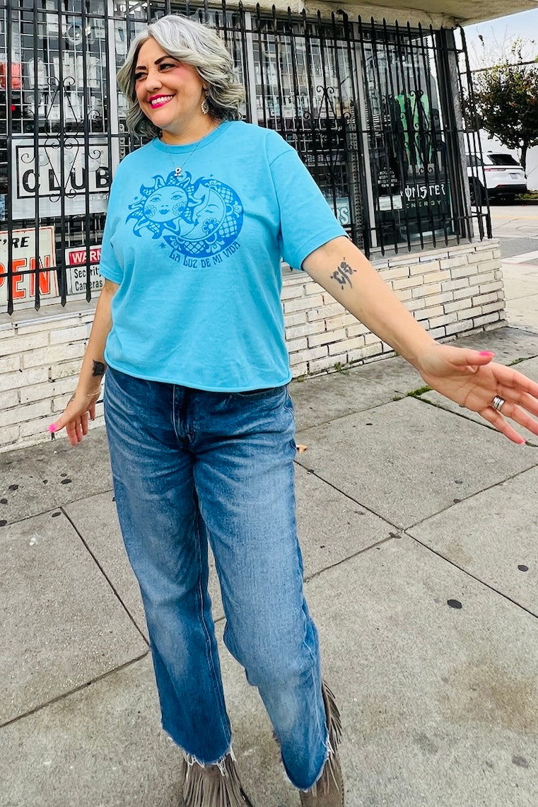 Unisex Turq Luna Sol Tee