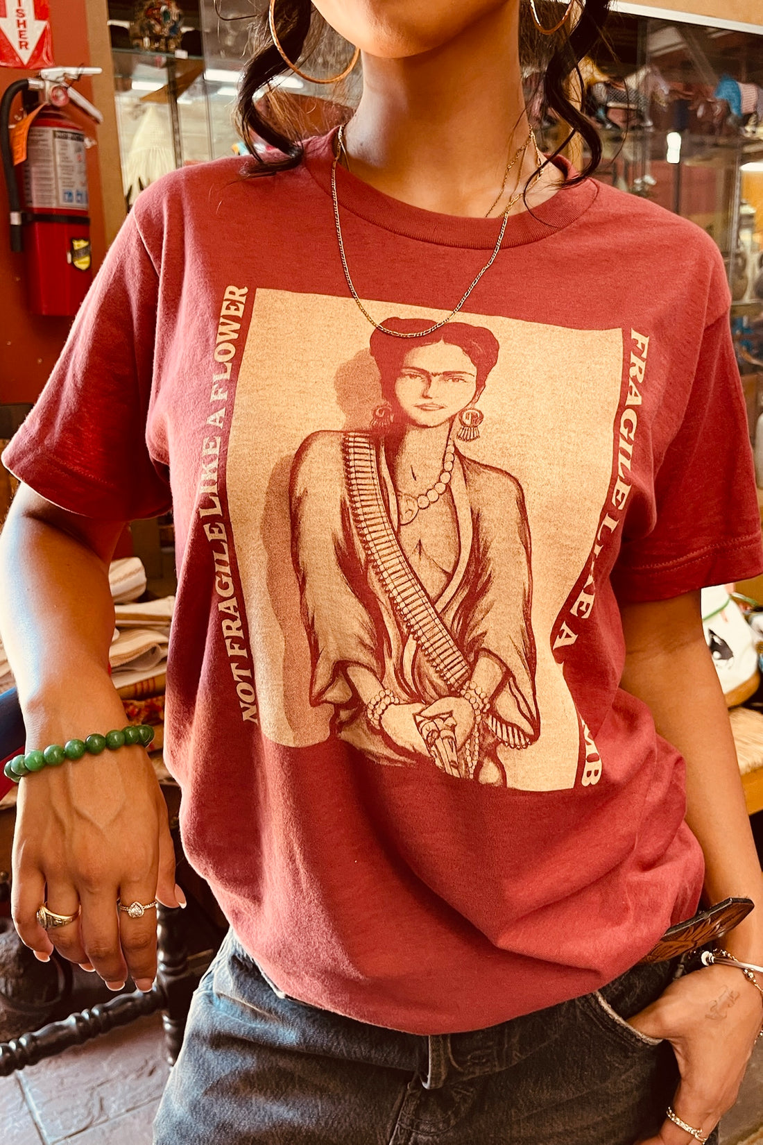 Unisex Clay Frida Rebel Tee