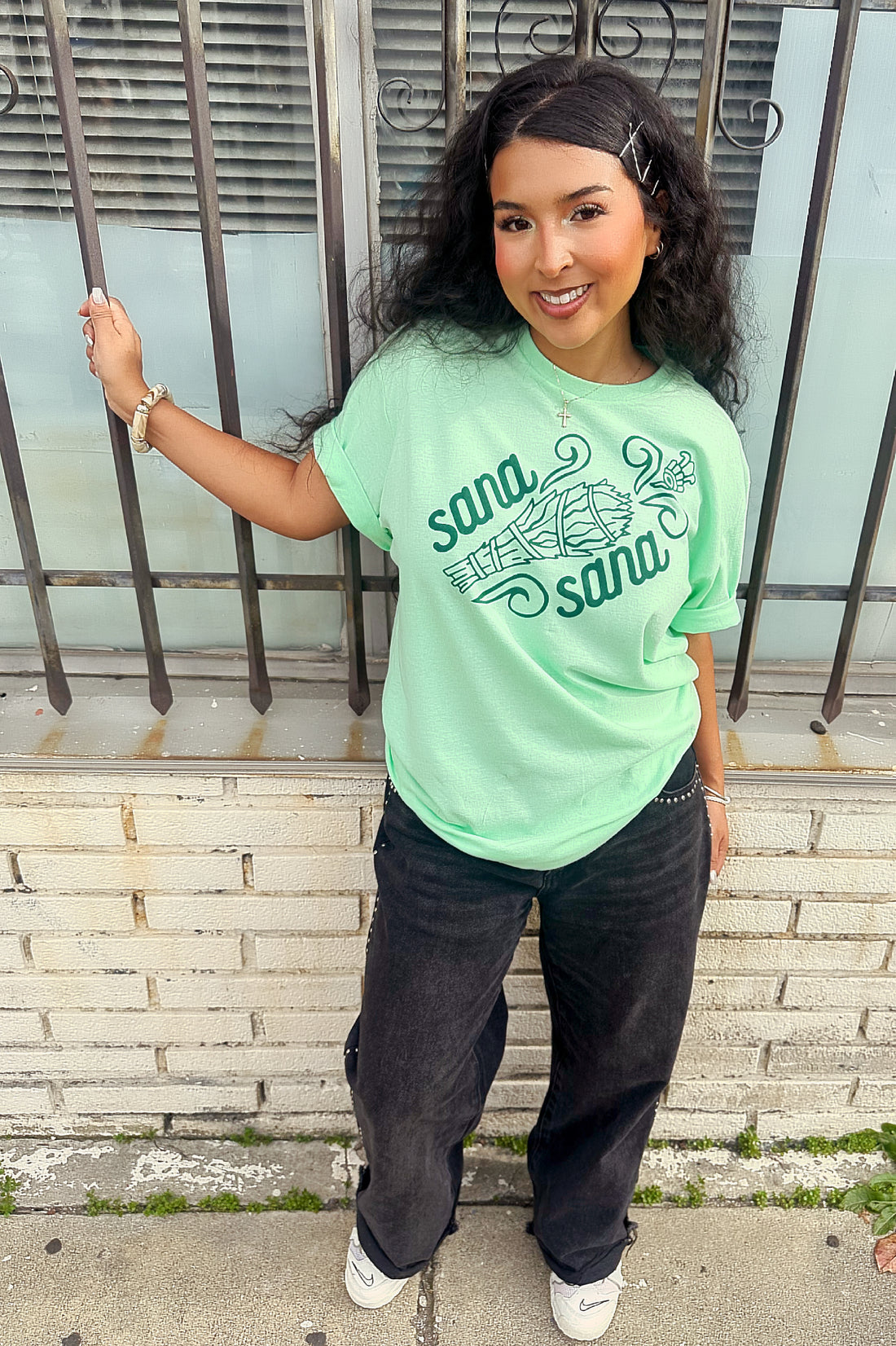 Unisex Minty Sana Tee