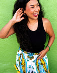 Womens Virgencita Ruffle Shorts