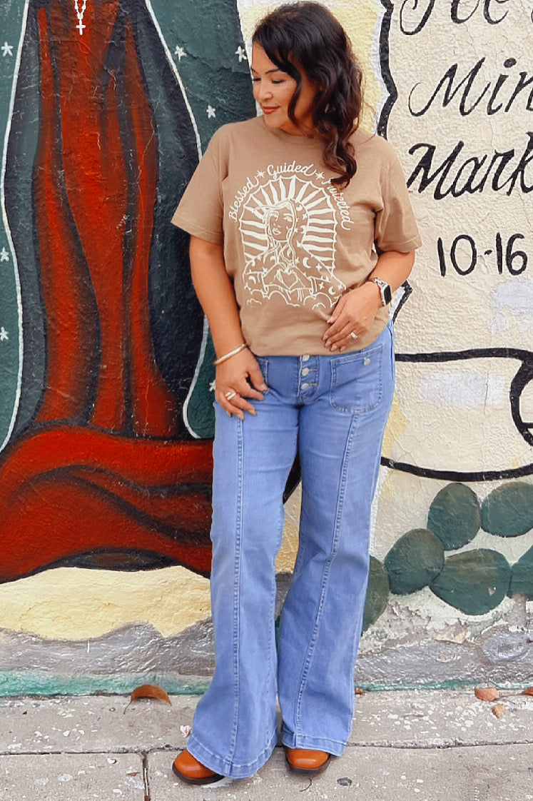 Unisex Cocoa Lupita Faith Tee