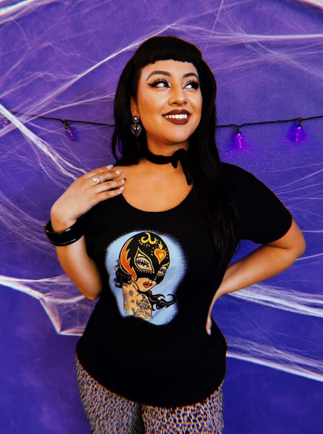 Slouchy Womens Luchadora Tee