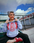 Unisex Gray Guadalupana Hoodie