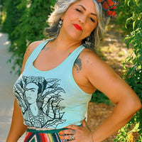 Naturaleza Mint Racerback Tank