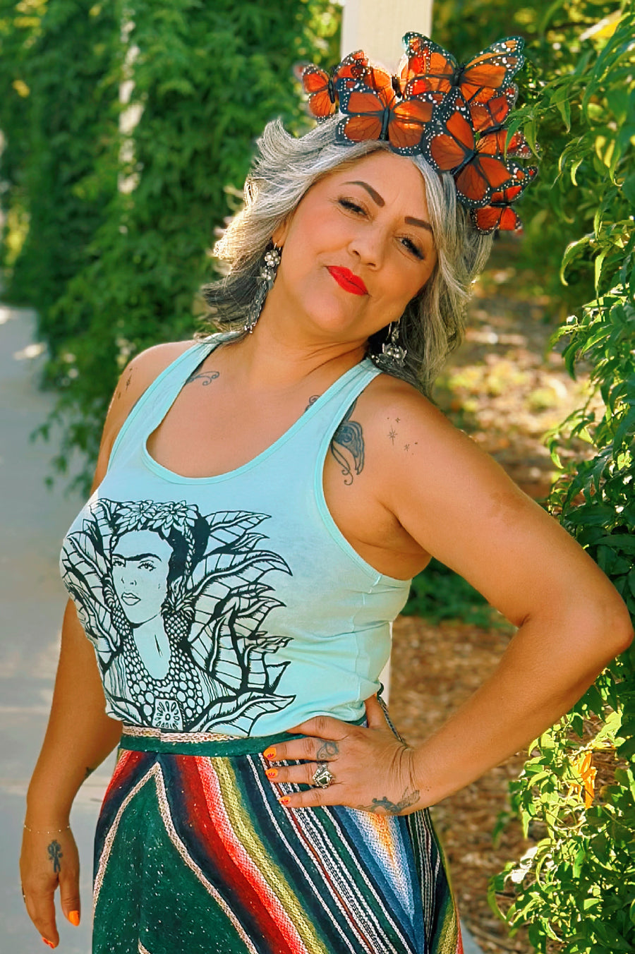 Naturaleza Mint Racerback Tank