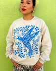 Unisex Crema Colibri Sweatshirt
