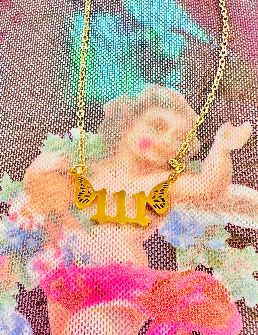 111 Angel Number Necklace