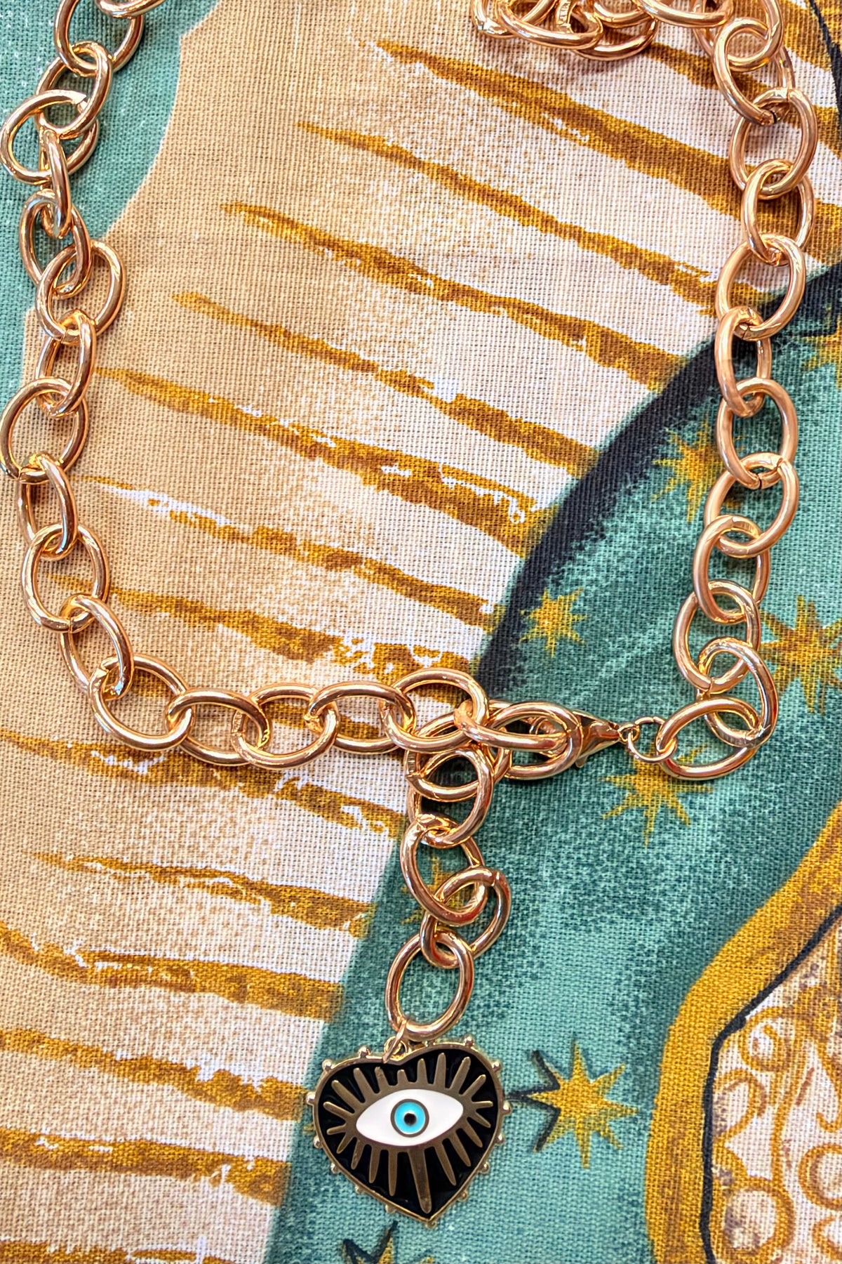 Open Ojo Link Necklace