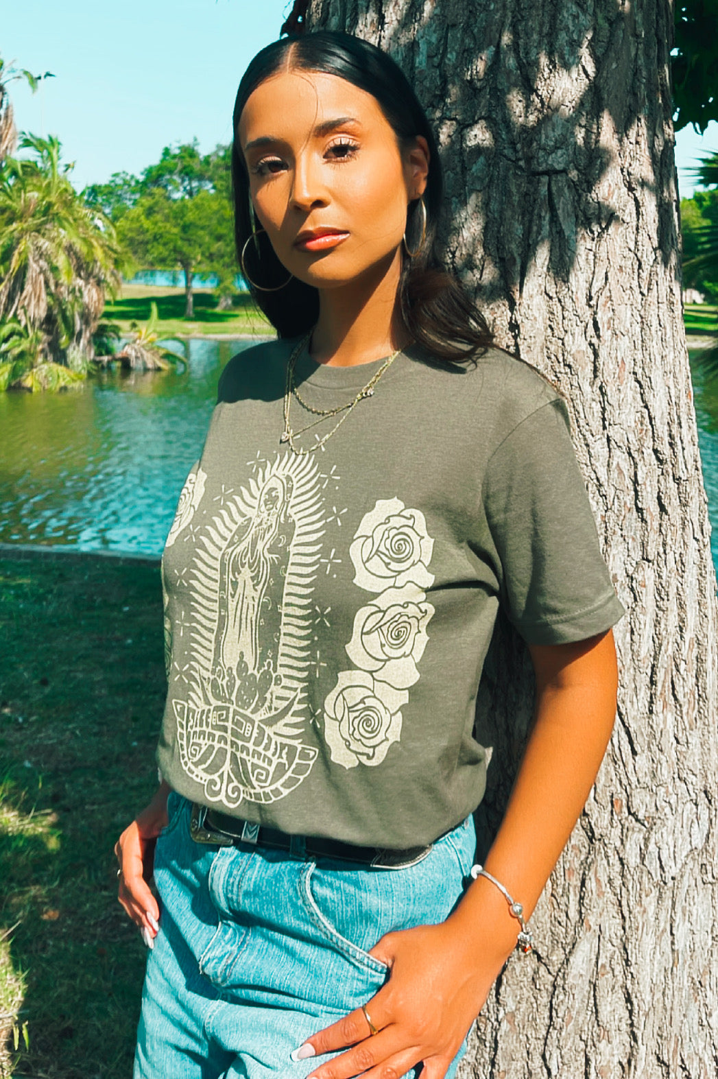 Unisex Army Lupita Tee