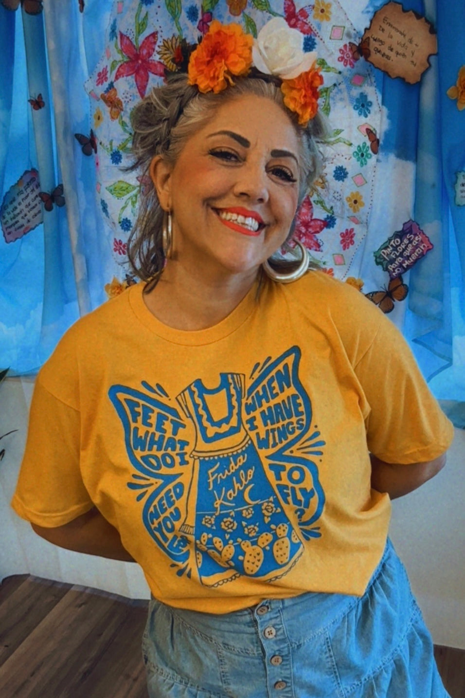 Unisex Sunny Monarca Tee